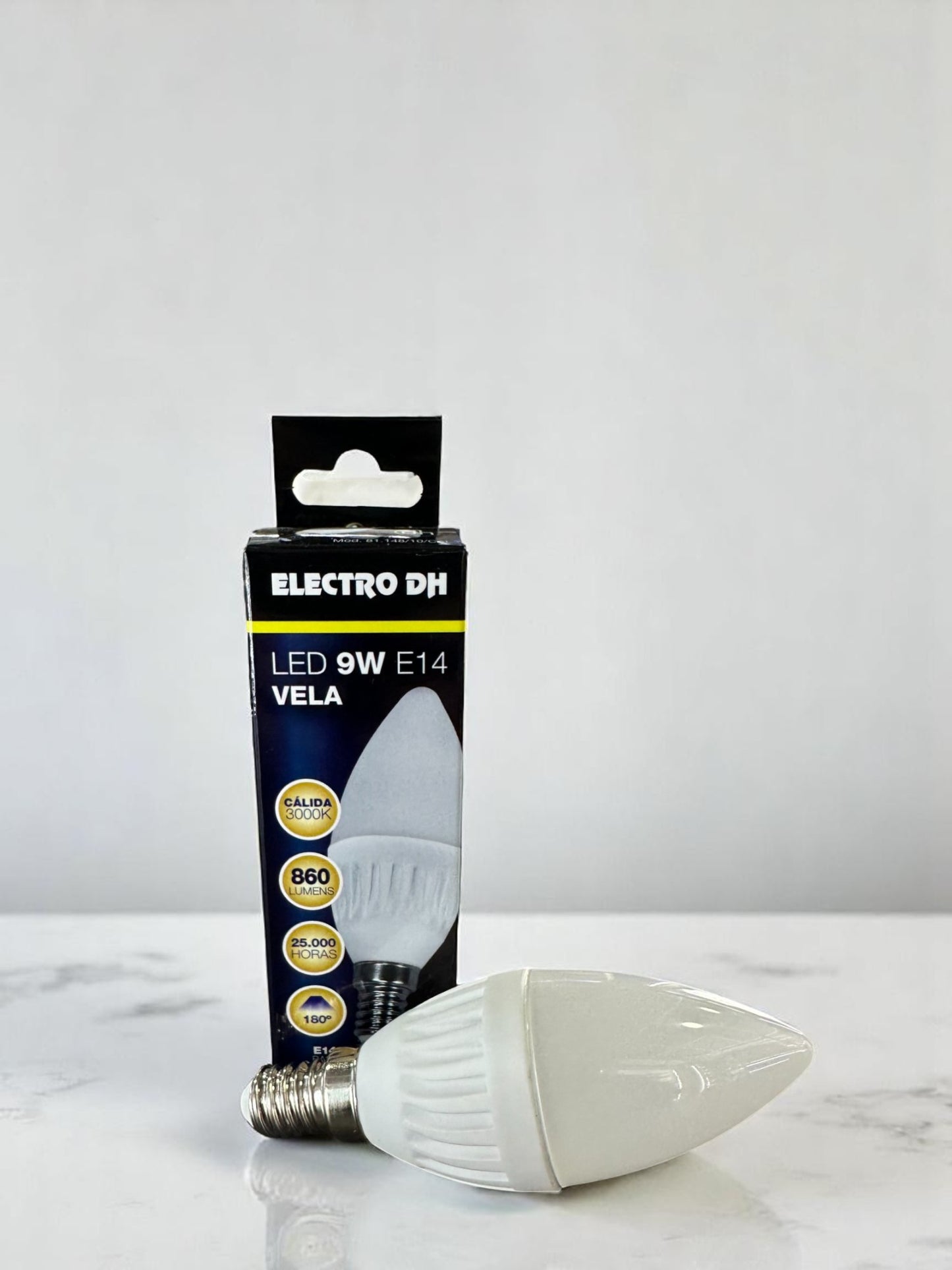 Bombilla Led 9W E14 VELA