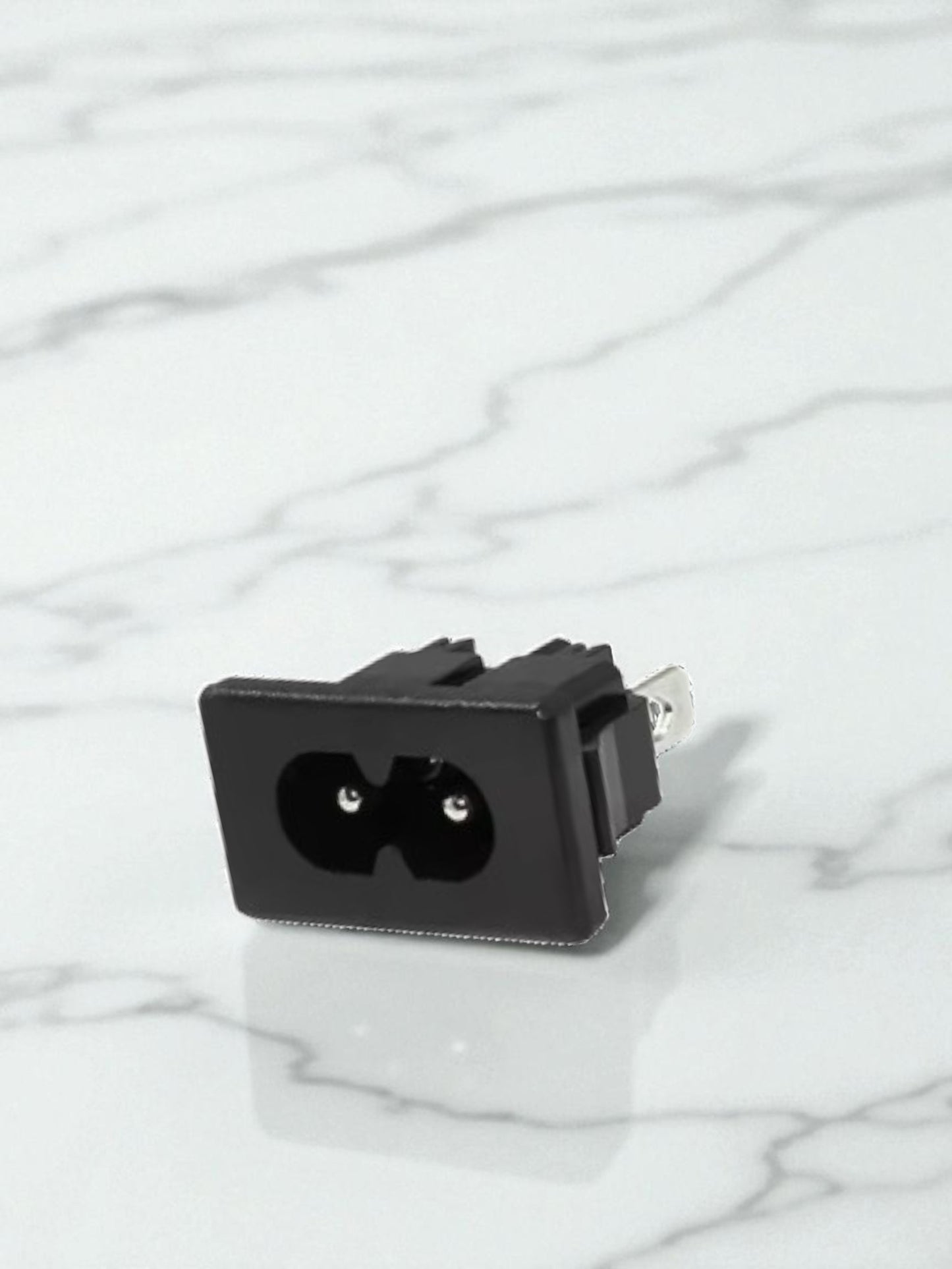 Conector red hembra 2 pines