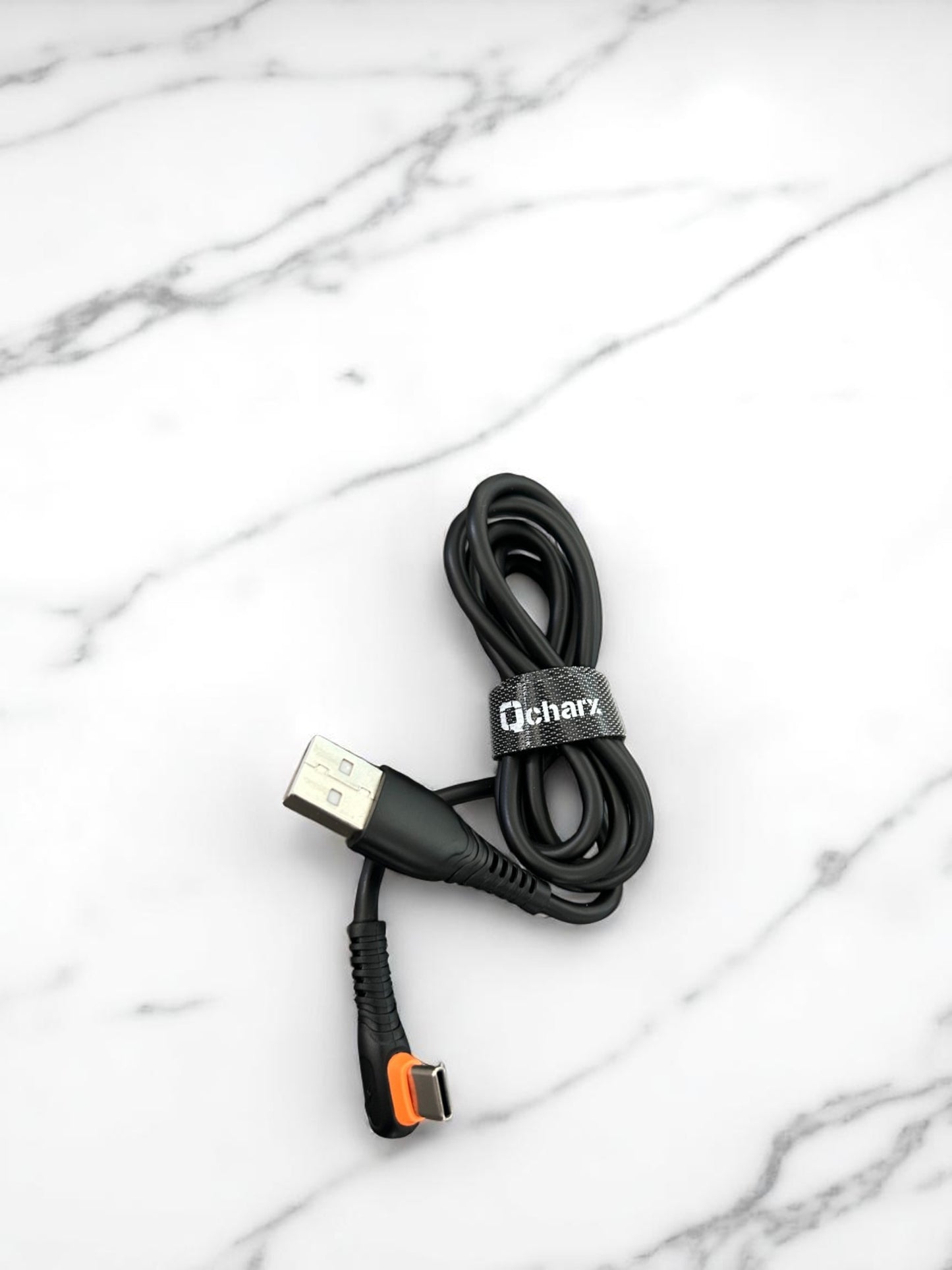 Cable acodado USB a USB tipo C / 1 m