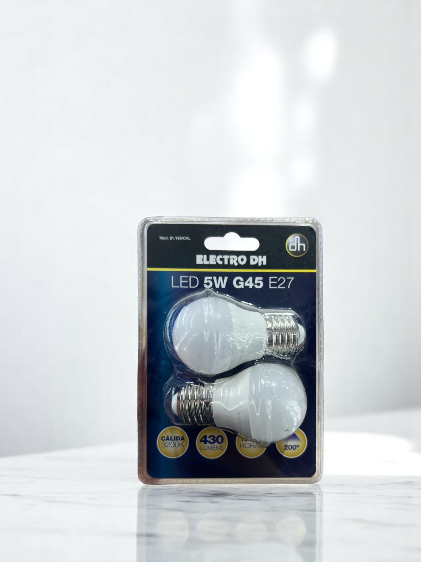 Bombilla Led 5W E27 pack de 2