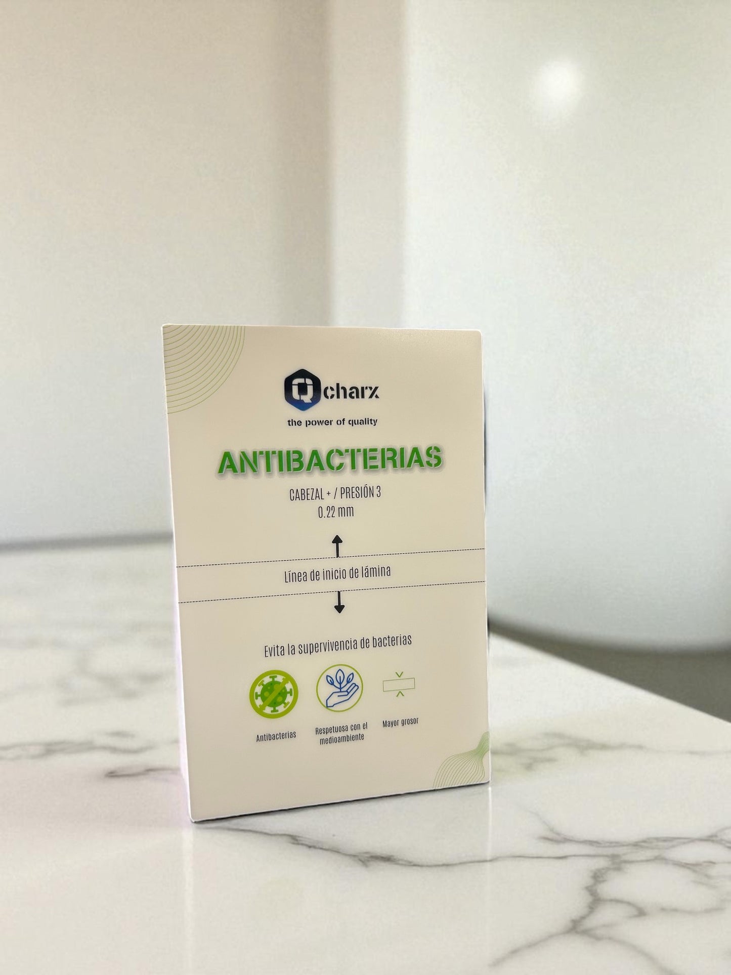 Protector pantalla Antibacterias