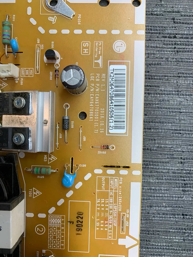 Fuente LGP55H-18SP (EAX67703001 1.7)