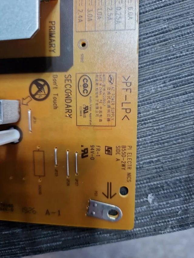 Fuente B55D-2WY SONY KD-49XG9005