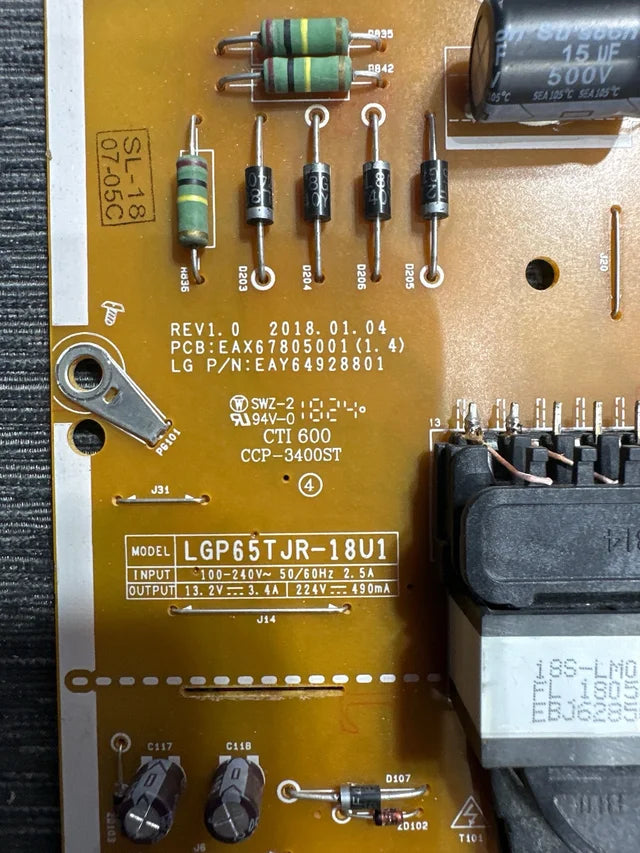 Fuente EAX67805001 1.4