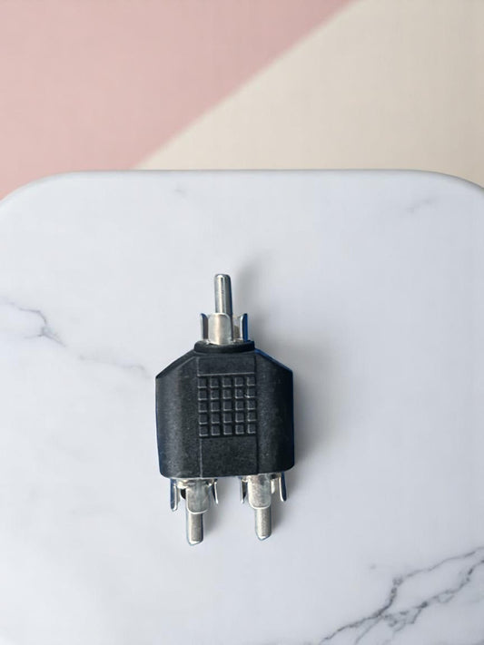 Conector/Conversor 2 RCA a RCA