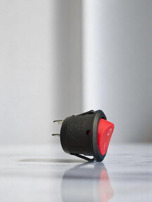 Interruptor redondo ROJO