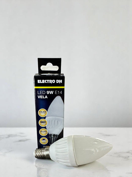 Bombilla Led 9W E14 VELA