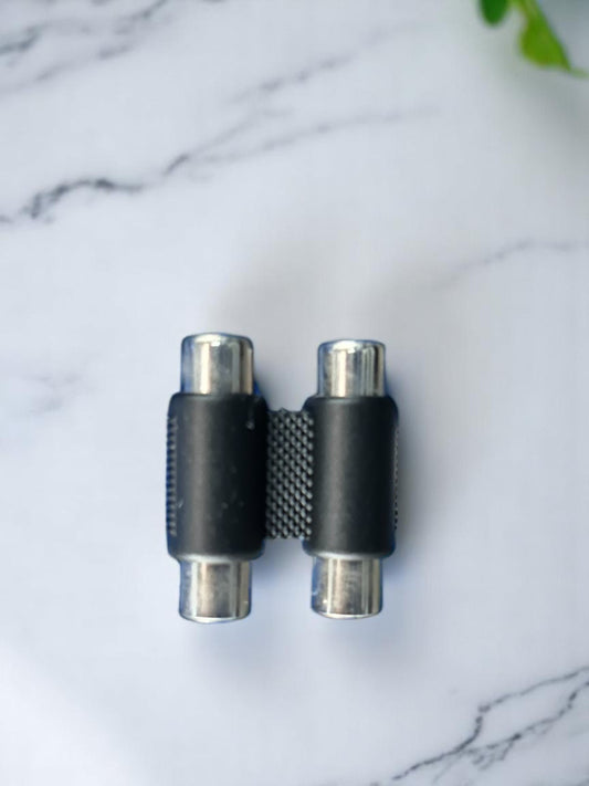 Adaptador RCA-RCA hembra