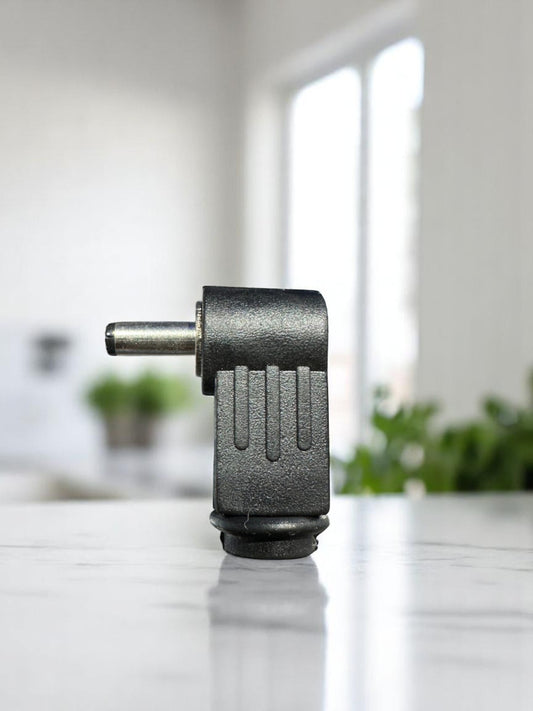 Conector acodado alimentación 1,3x3,45 mm