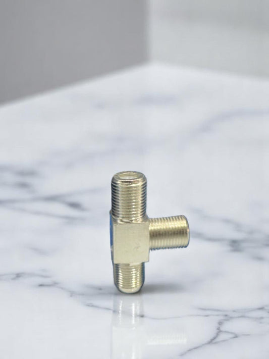 Conector/Adaptador hembra triple F