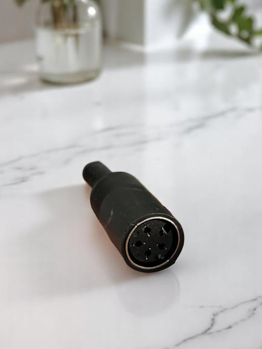 Conector DIN 4 pines hembra