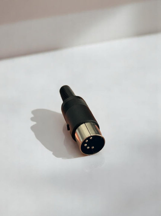 Conector DIN 5 pines macho
