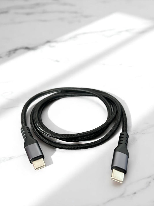 Cable 60W USB tipo C a USB tipo C / 1 m