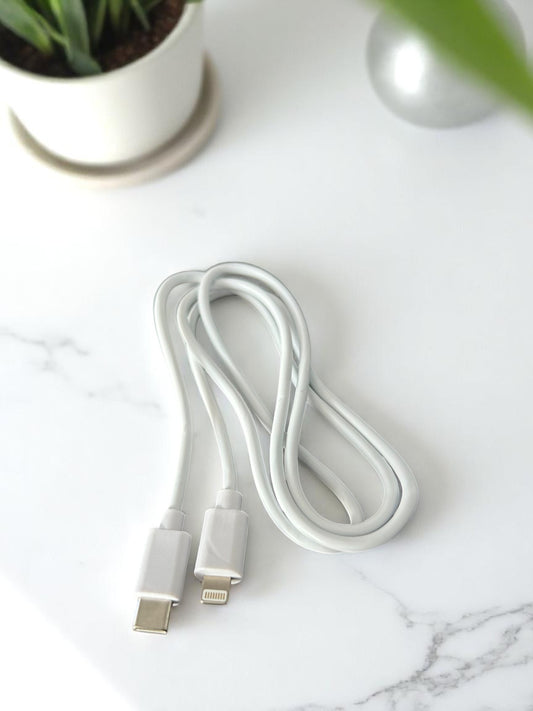 Cable USB tipo C a Lightning (Iphone) / 1 m