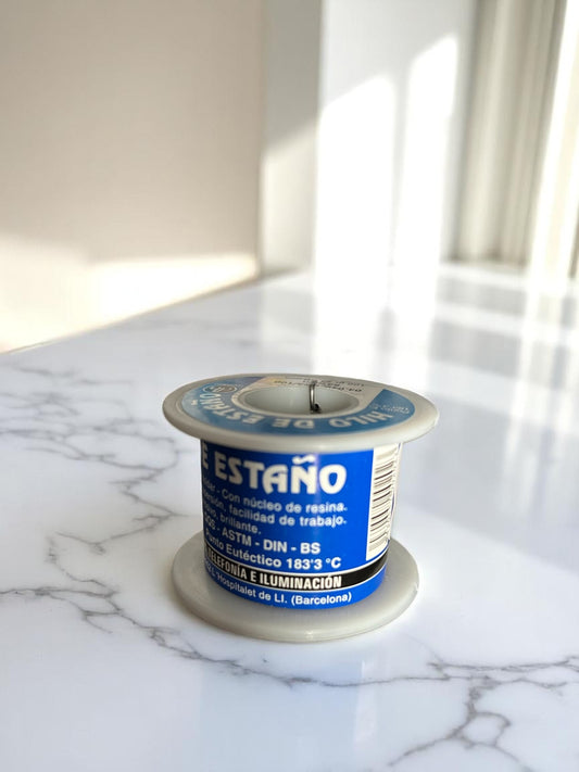 Estaño 1 mm 100 gramos profesional