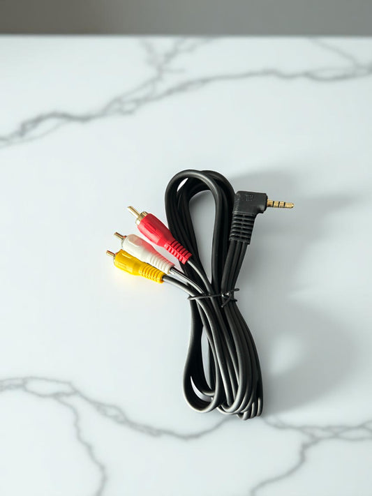Jack 3.5 mm estéreo a 3 RCA macho / 1.8 m