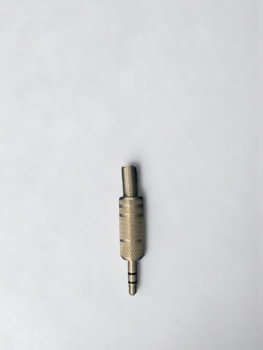 Conector Jack 3,5 mm estéreo macho metálico