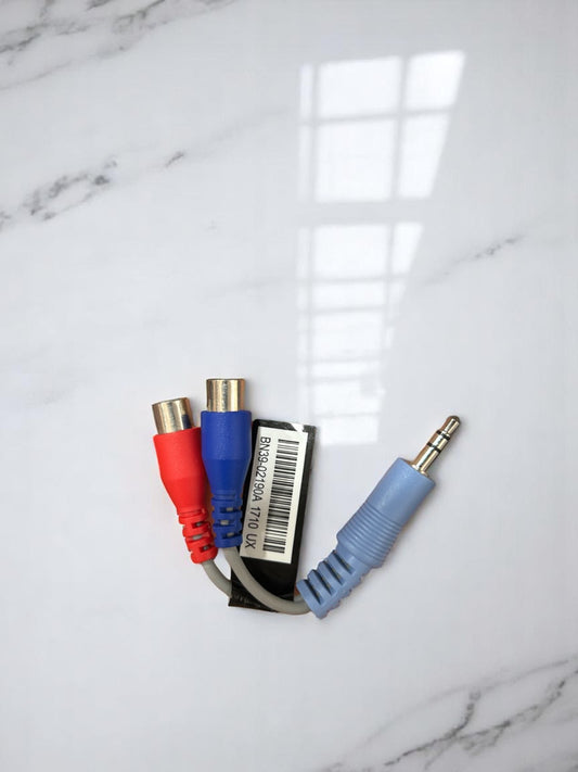 Doble RCA hembra a Jack 3.5 mm macho