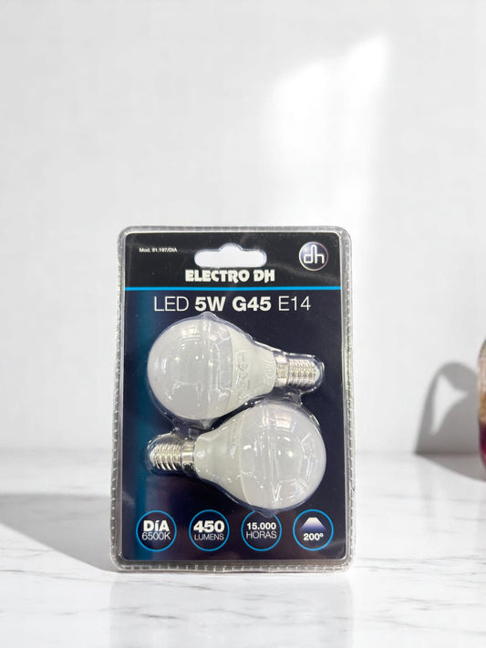 Bombilla Led 5W E14 pack de 2