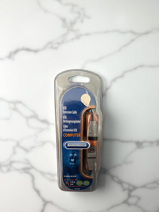 Cable USB macho a USB hembra / 3 m
