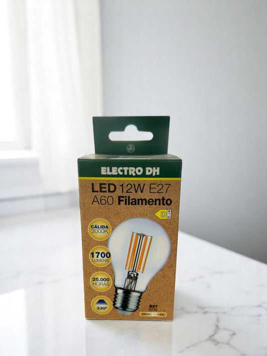 Bombilla Led 12W E27 vintage